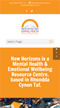 Mobile Screenshot of newhorizons-mentalhealth.co.uk